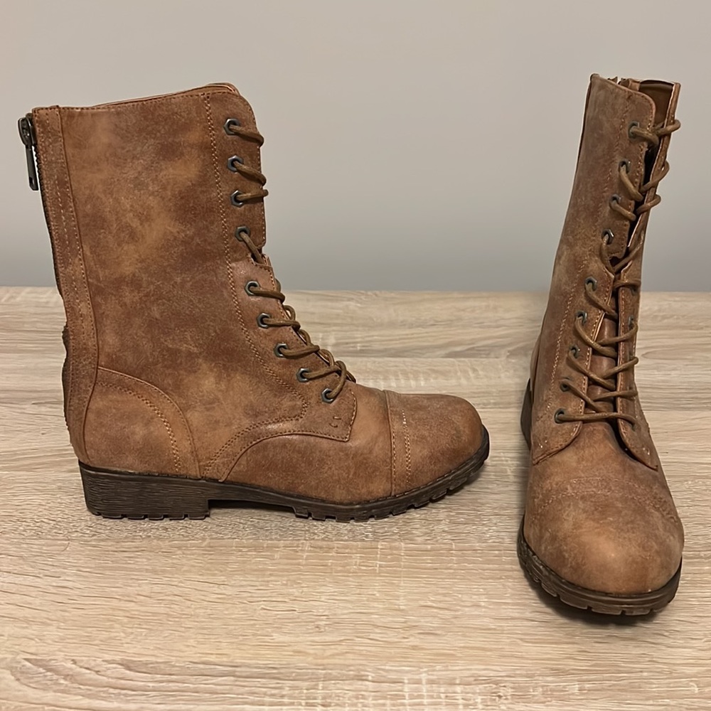 Rustic Combat boots - Picture 2 of 2